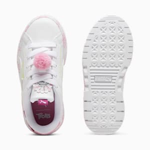 Sneakers PUMA x TROLLS Mayze Crashed Enfant, PUMA White-Mauved Out, extralarge